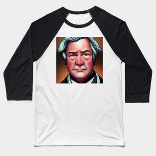 Millard Fillmore | Comics Style Baseball T-Shirt